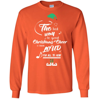 Christmas T-shirt The Best Way To Spread Orange