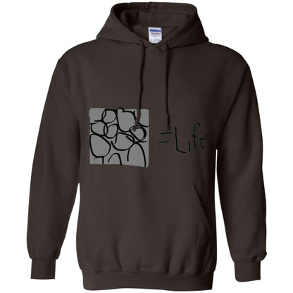 Cobblestone Equals Life Video Game Gamers Shirt Dark Chocolate