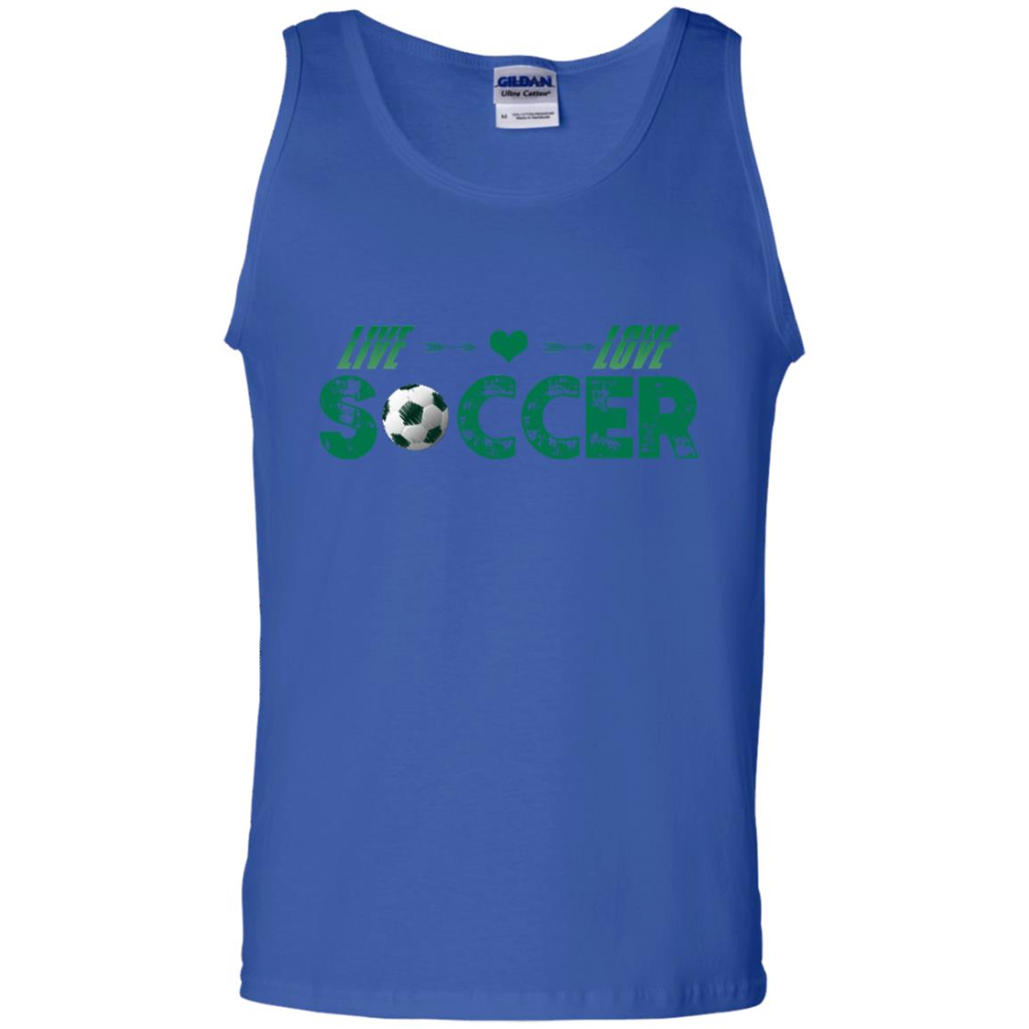 Live Love Soccer Shirt For Mens Or Womens Royal