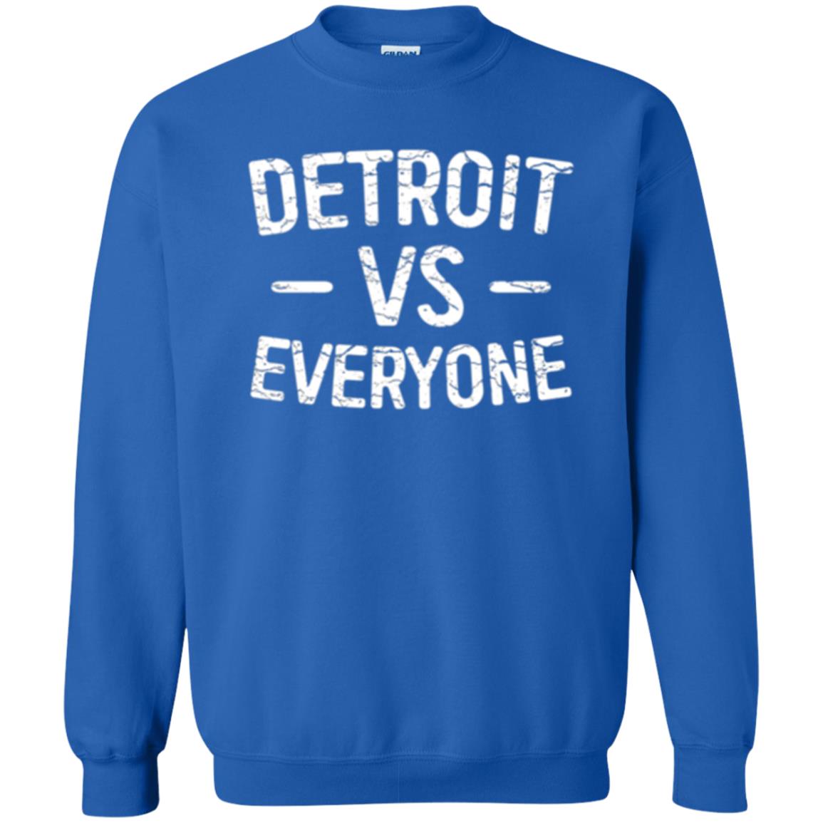 Detroit Vs Everyone T-shirt Royal