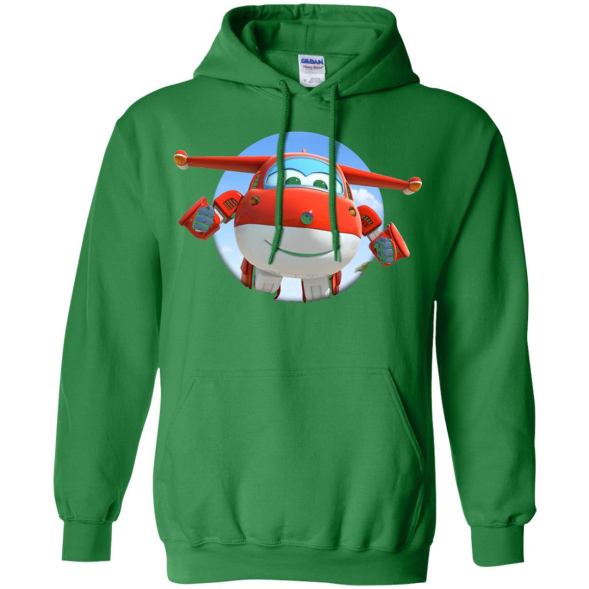 Super Wings Jett Movie Lover T-shirt Irish Green