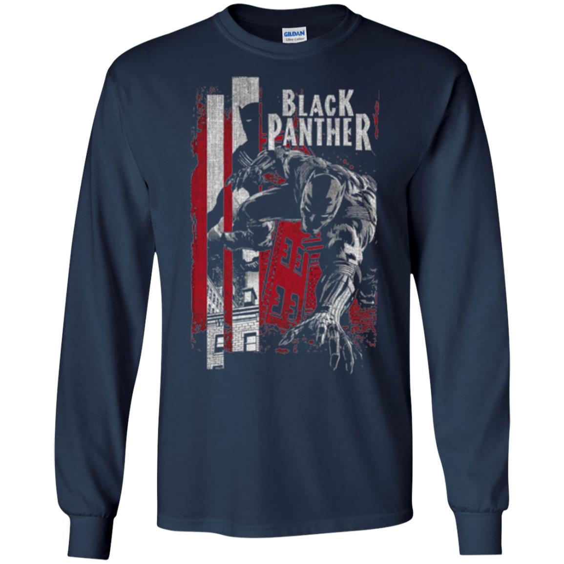 Film T-shirt Panther Lurk Graphic T-shirt Navy