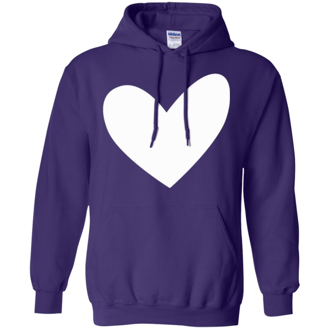 All About Heart T-shirt Cute Heart For Valentine Purple