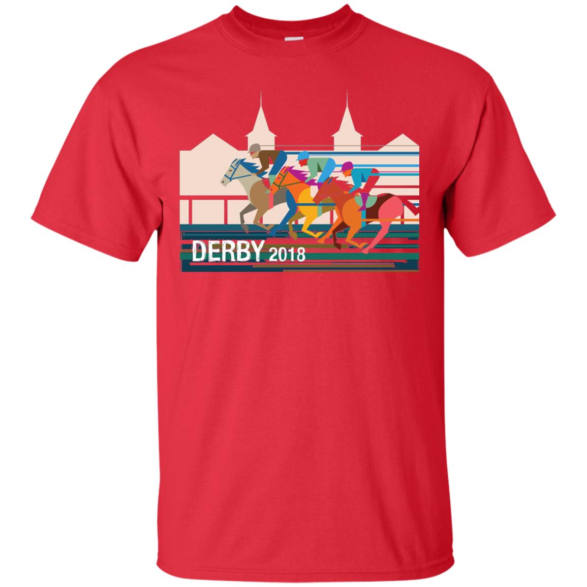 Kentucky Horse Racing Derby Day 2018 Shirt Red