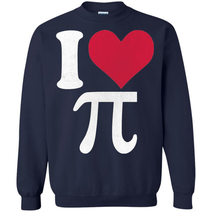 I Love Pi Vintage Retro Pi Day T-shirt Navy