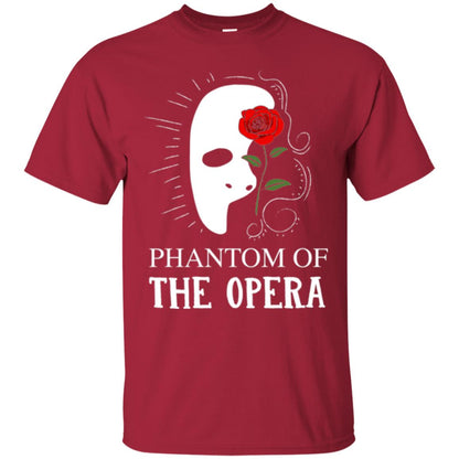 Phantom And The Opera Roses T-shirt Cardinal