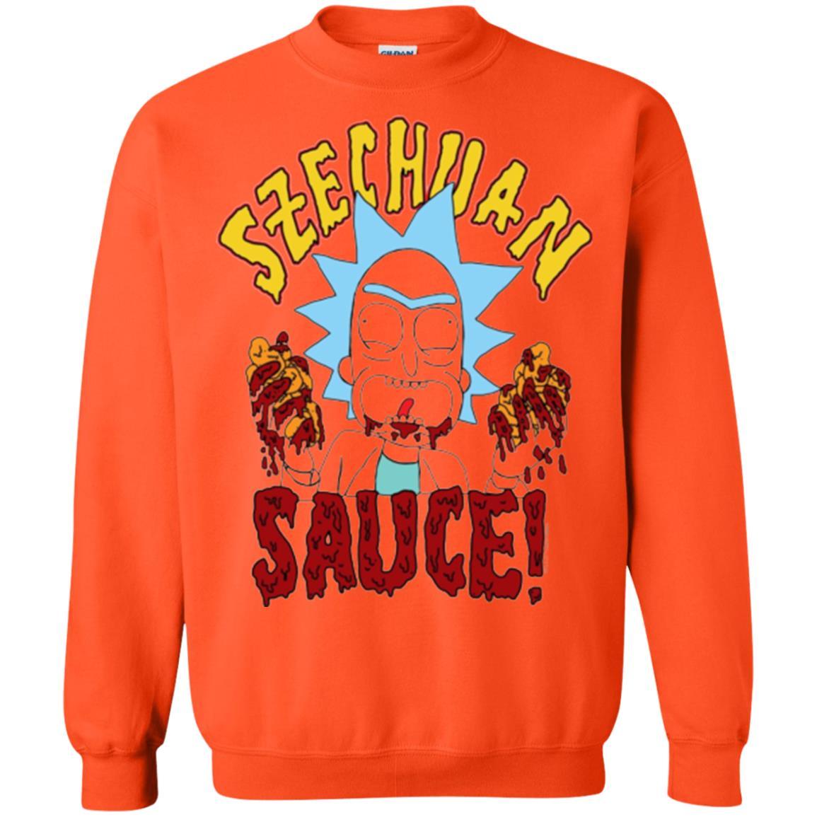 Film T-shirt Szechuan Sauce T-shirt Orange