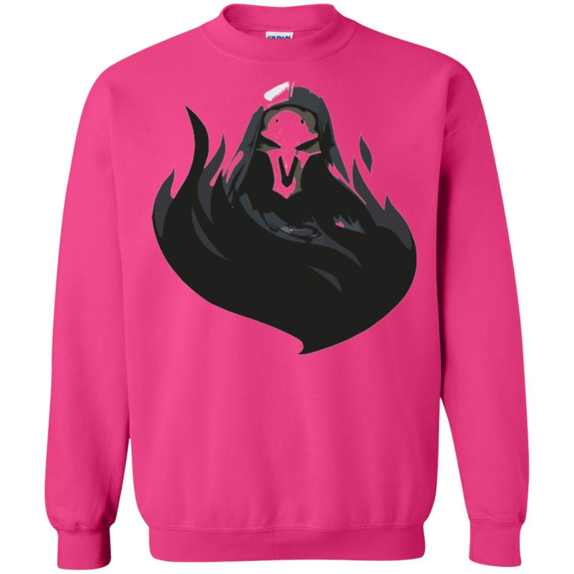 Overwatch Reaper Blossom Spray T-shirt Heliconia