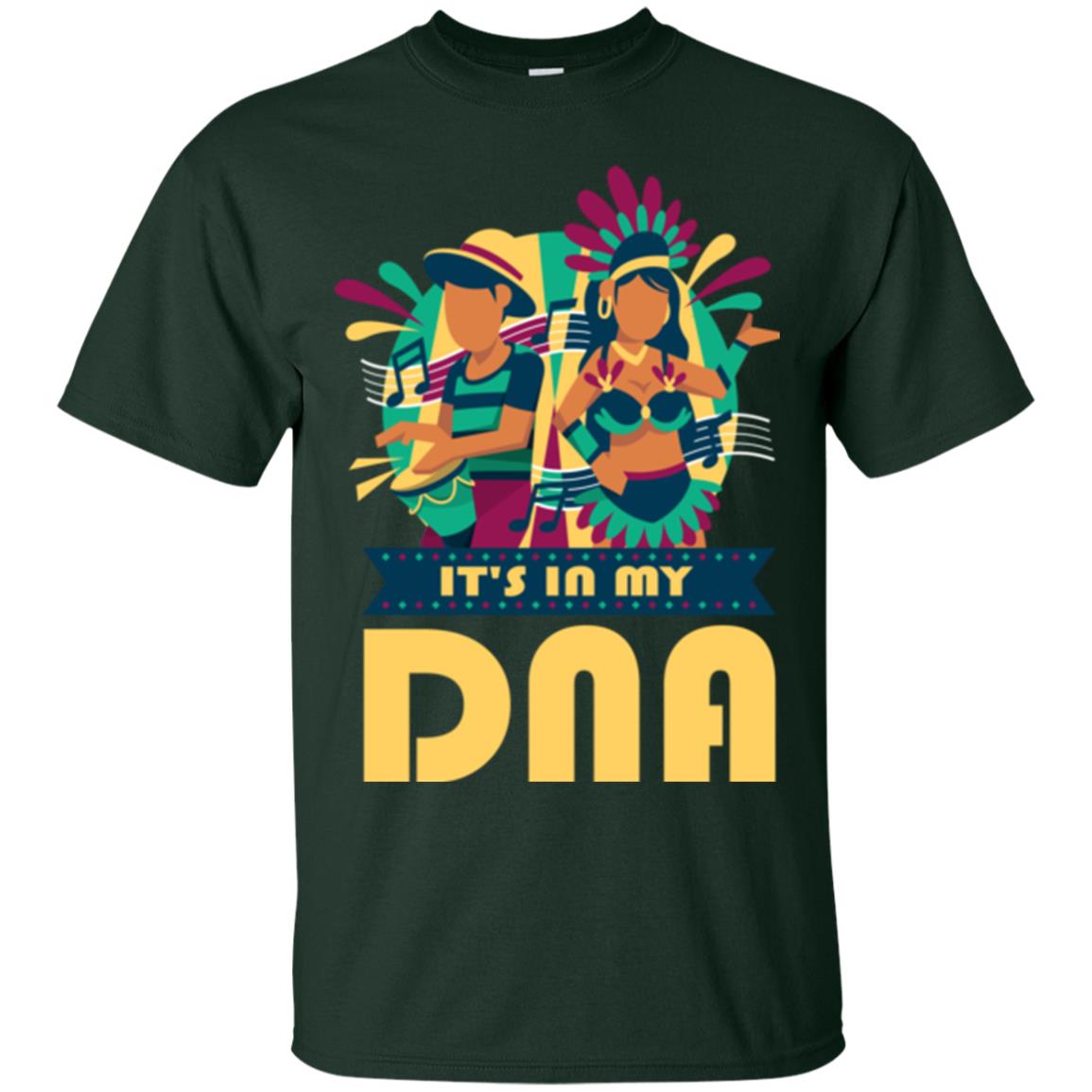 Mardi Gras T-shirt It's In My Dna Forest