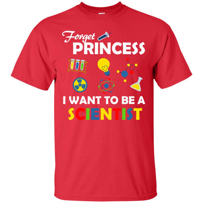 Forget Princess I Want To Be A Scientist Red