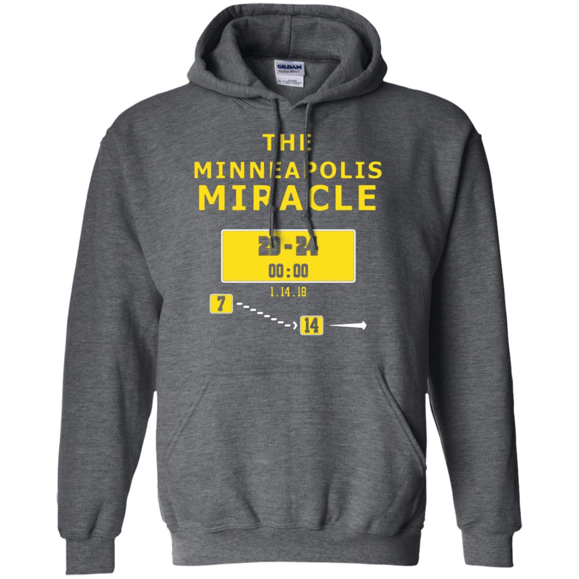 Football Lover T-shirt The Minneapolis Miracle Dark Heather