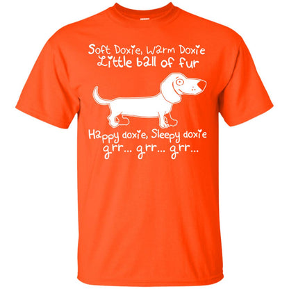 Soft Warm Happy Sleepy Doxie Little Ball Of Fur Dachshund Orange