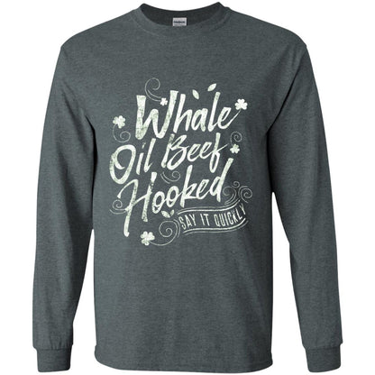 Whale Oil Beef Hooked T-shirt Dark Heather