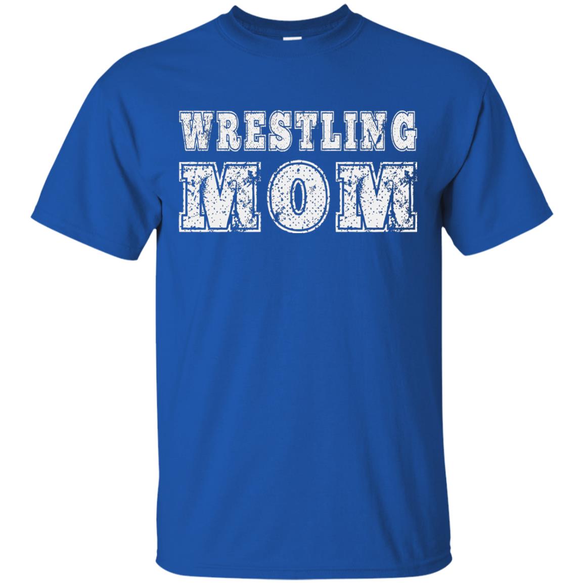 Wrestling Mom Mommy T-shirt Royal