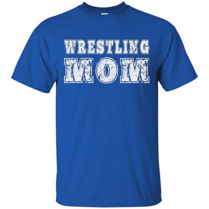 Wrestling Mom Mommy T-shirt Royal