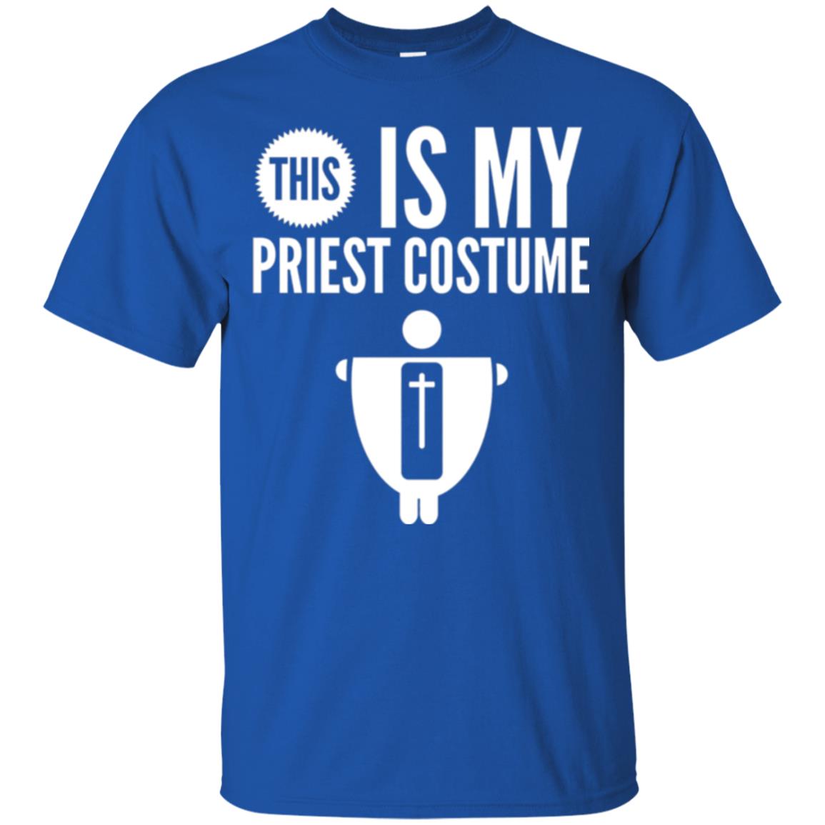 Halloween T-shirt This Is My Priest Royal