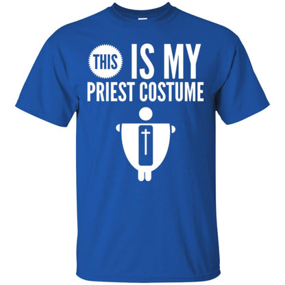 Halloween T-shirt This Is My Priest Royal