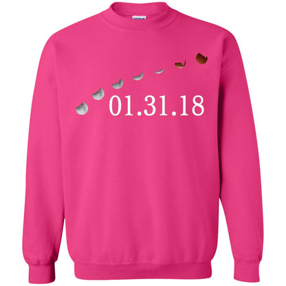 Usa Total Lunar Eclipse On January 31, 2018 T-shirt Heliconia