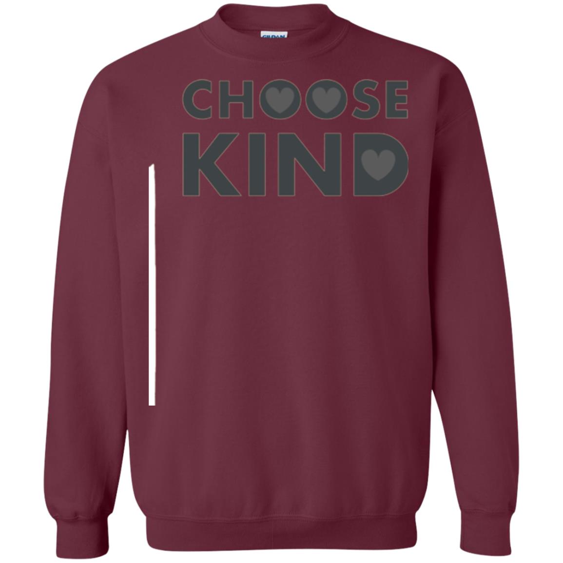 Anti Bullying T-shirt Choose Kind Maroon