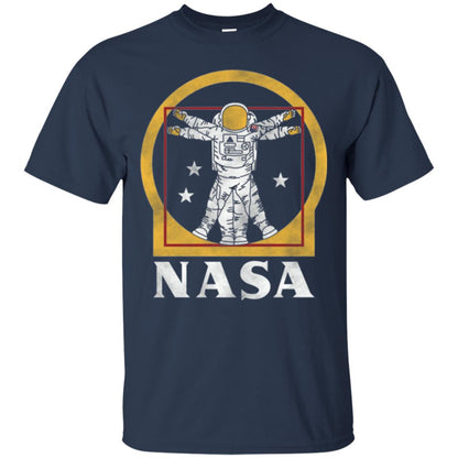 Vitruvian Astronaut T-shirt Navy