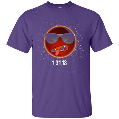 Total Lunar Eclipse T Shirt Funny Astronomy Celestial Meme T-shirt Purple