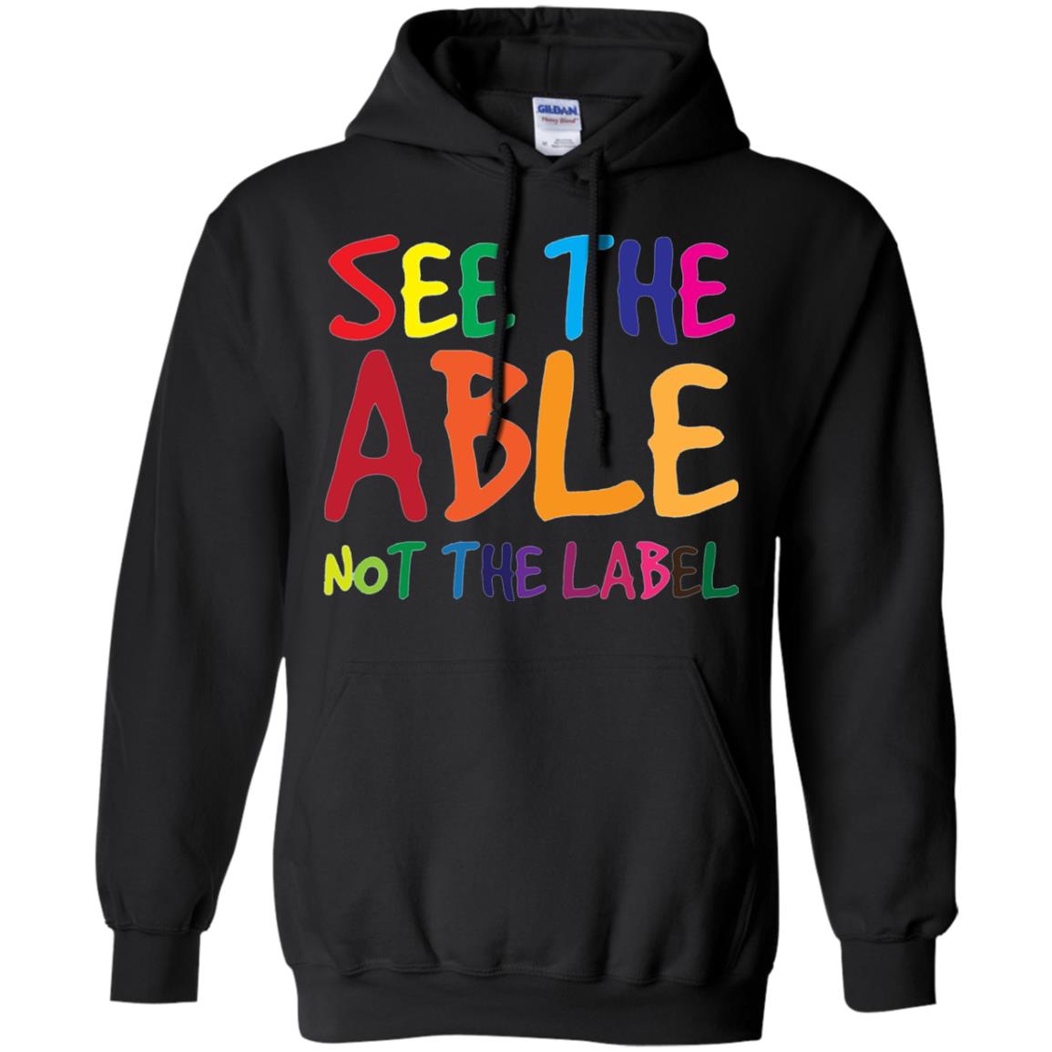 See The Able Not The Label Autism Awareness Shirt