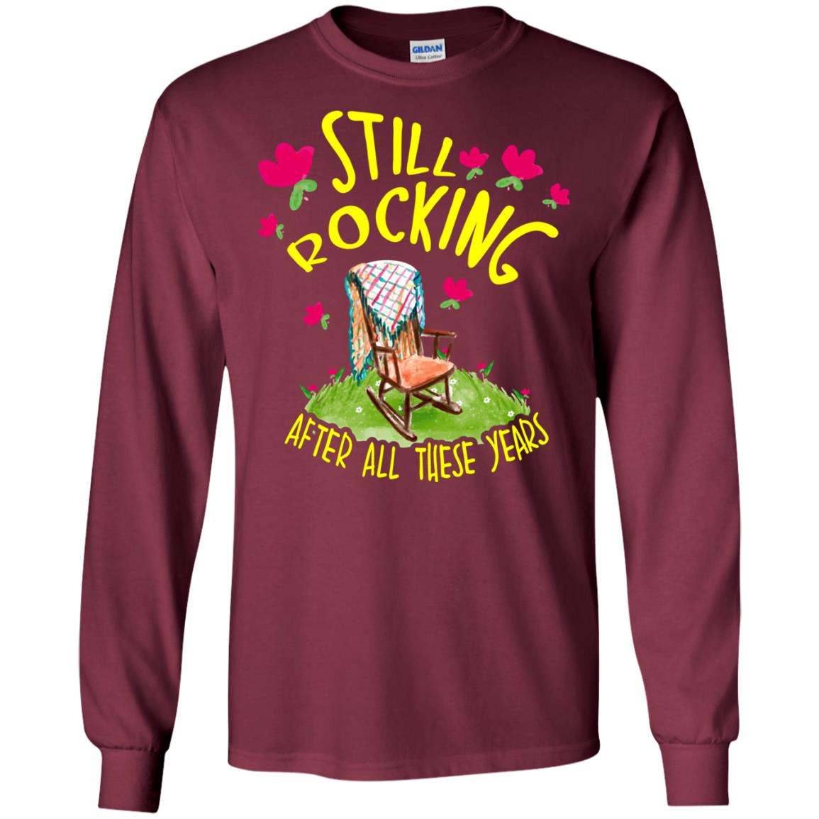 Still Rocking After All These Years T-shirt Maroon