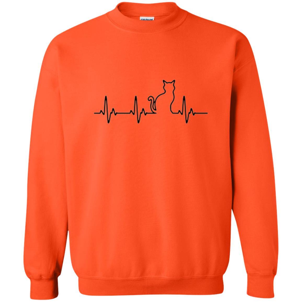 Cat Lover T-shirt Cute Cat Best Friend Forever Orange