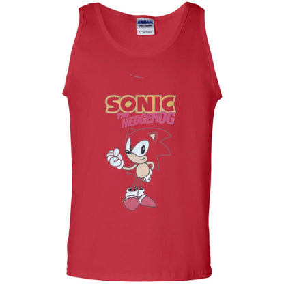 Movie T-shirt Sonic The Hedgehog Red