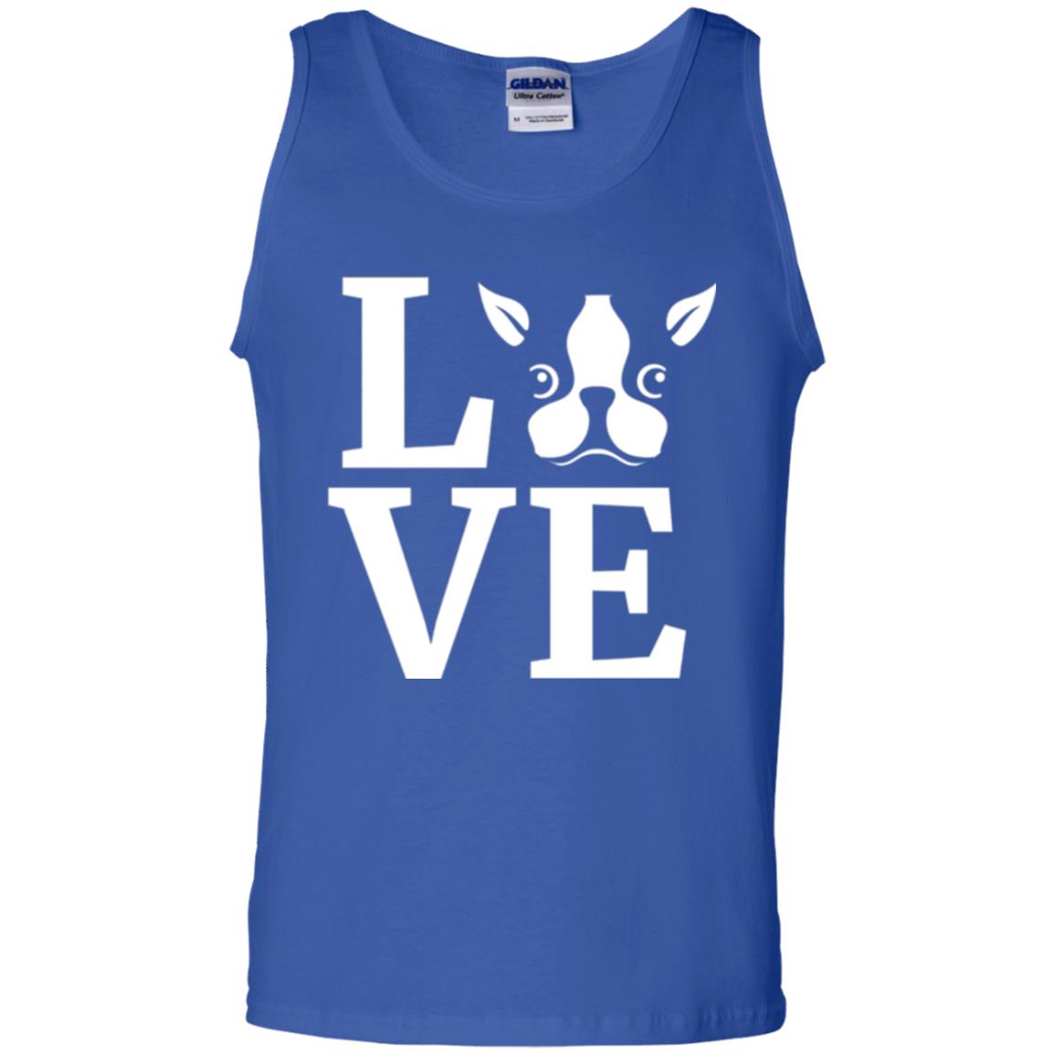 Dog Lovers T-shirt I Love My Boston Terrier Royal