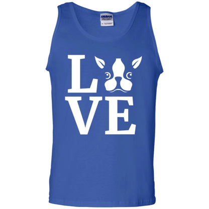 Dog Lovers T-shirt I Love My Boston Terrier Royal