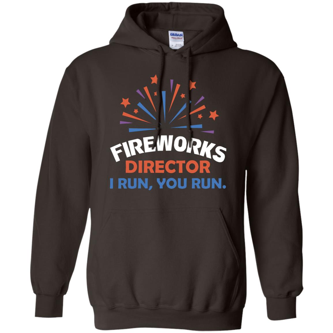 Fireworks Director I Run You Run Shirt Dark Chocolate