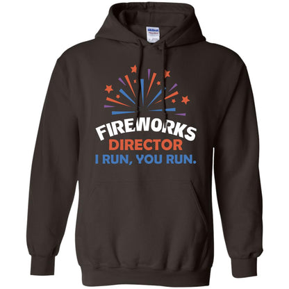 Fireworks Director I Run You Run Shirt Dark Chocolate