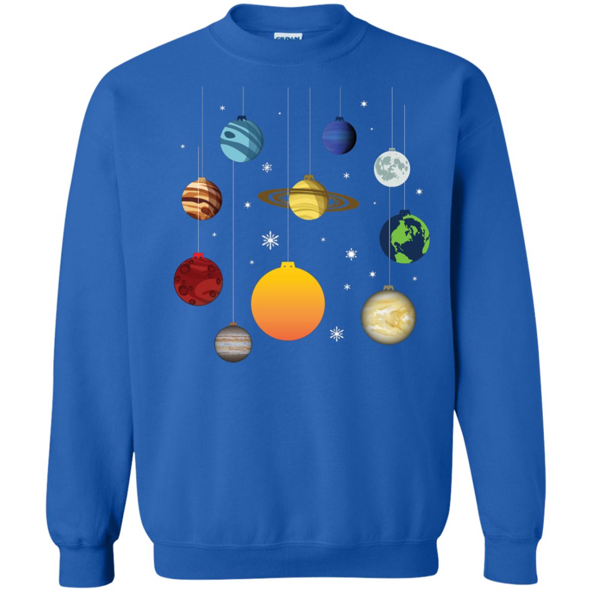 Christmas T-shirt Joy To Universe Christmas Royal