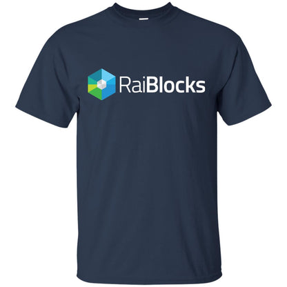 Raiblocks Xrb Cryptocurrency T-shirt Navy