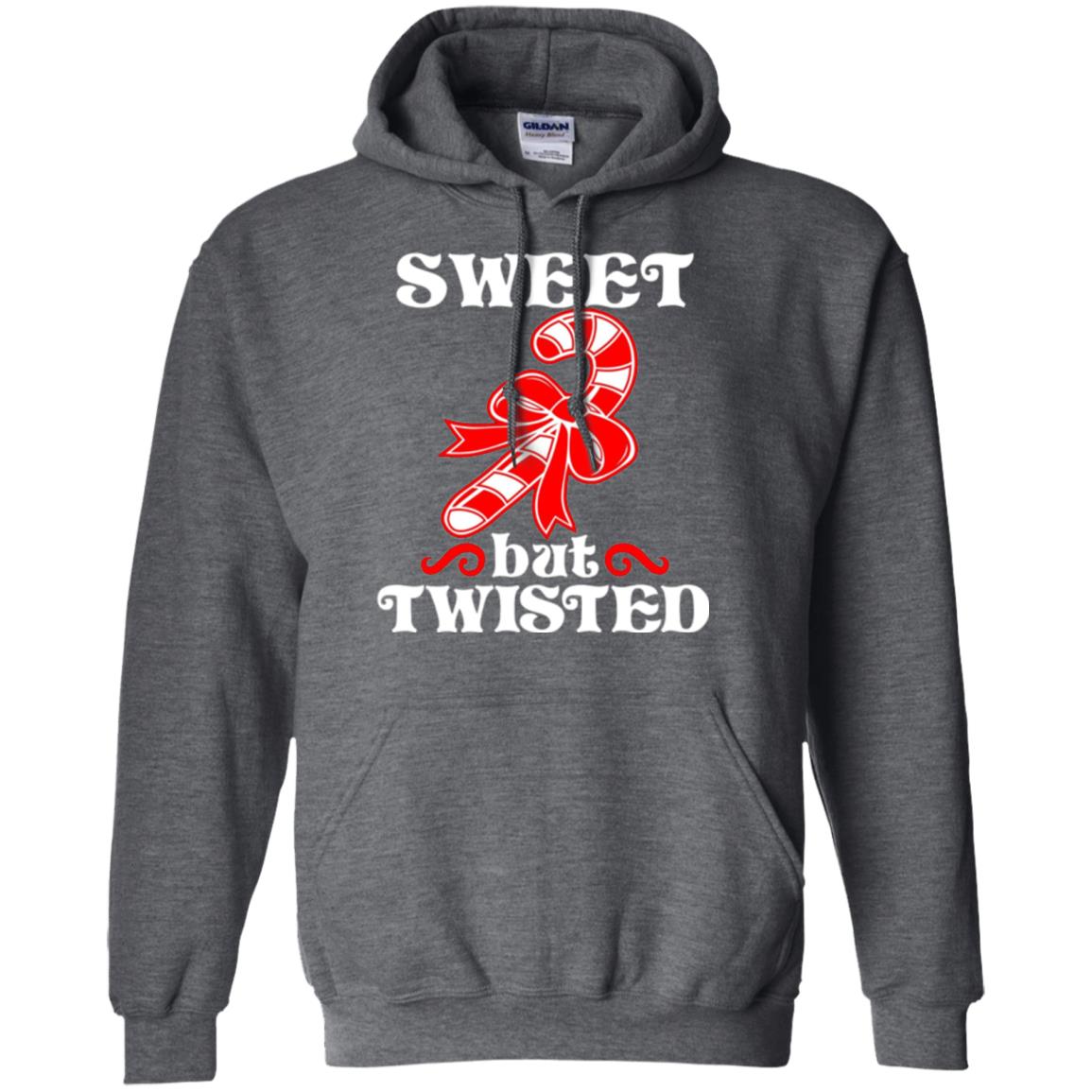 Sweet But Twisted Christmas T-shirt Dark Heather
