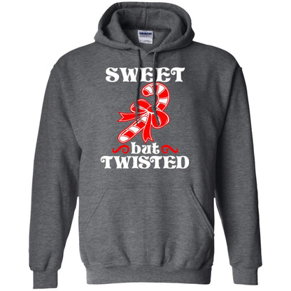 Sweet But Twisted Christmas T-shirt Dark Heather