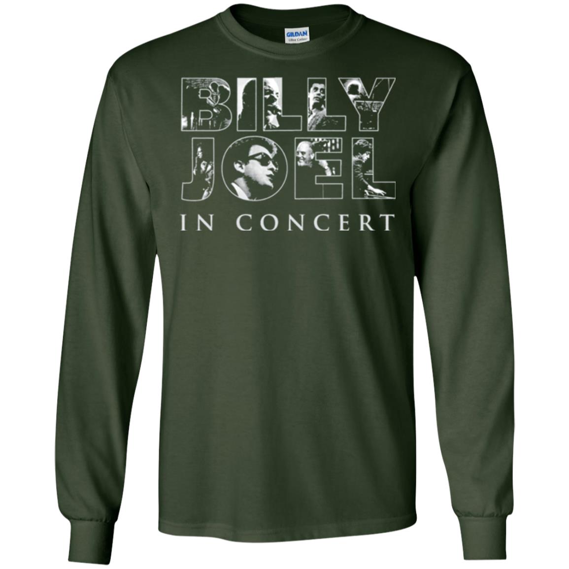 Artist T-shirt Billy Joel In Concert Forest Green