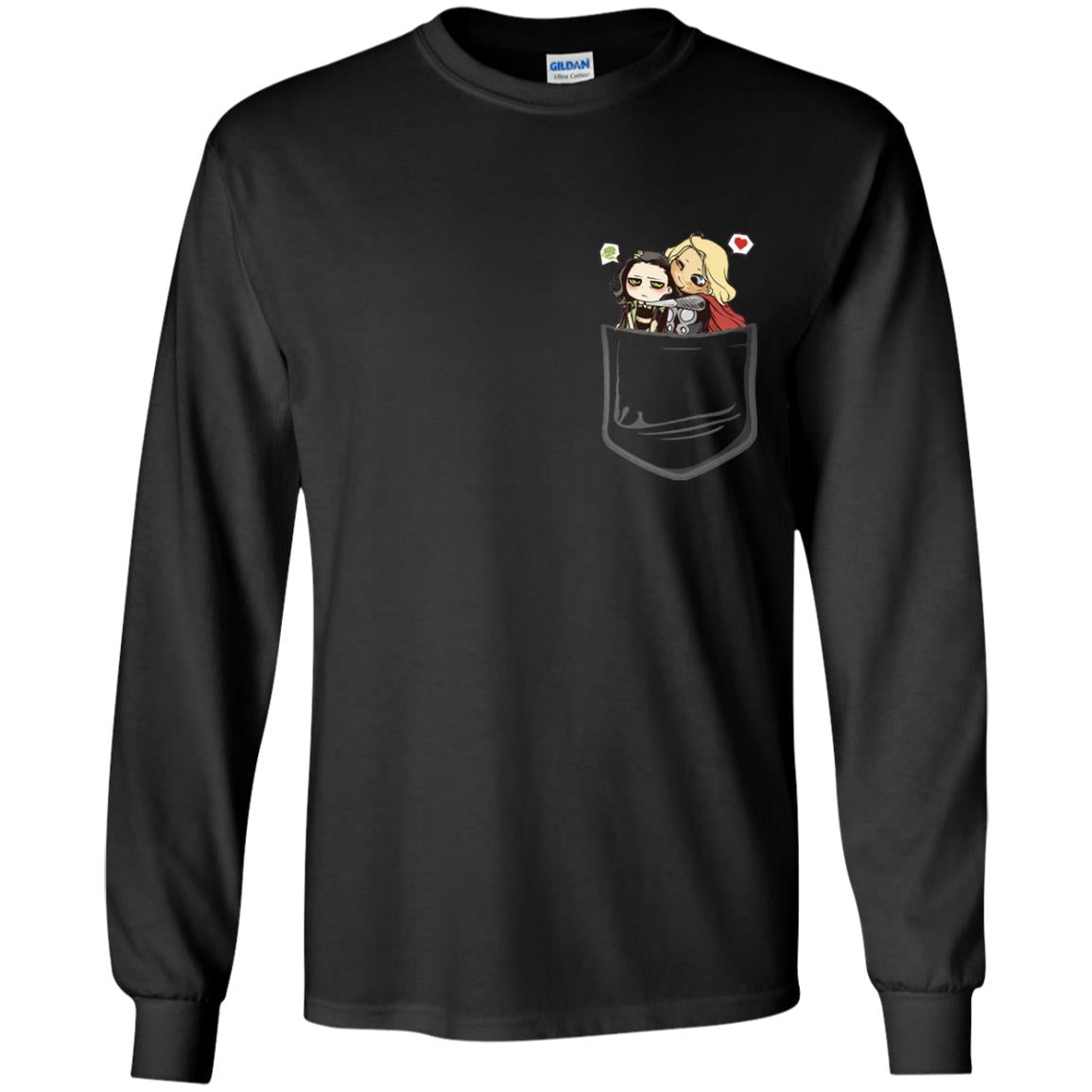 Thornloki In Pocket Movie Shirt Black