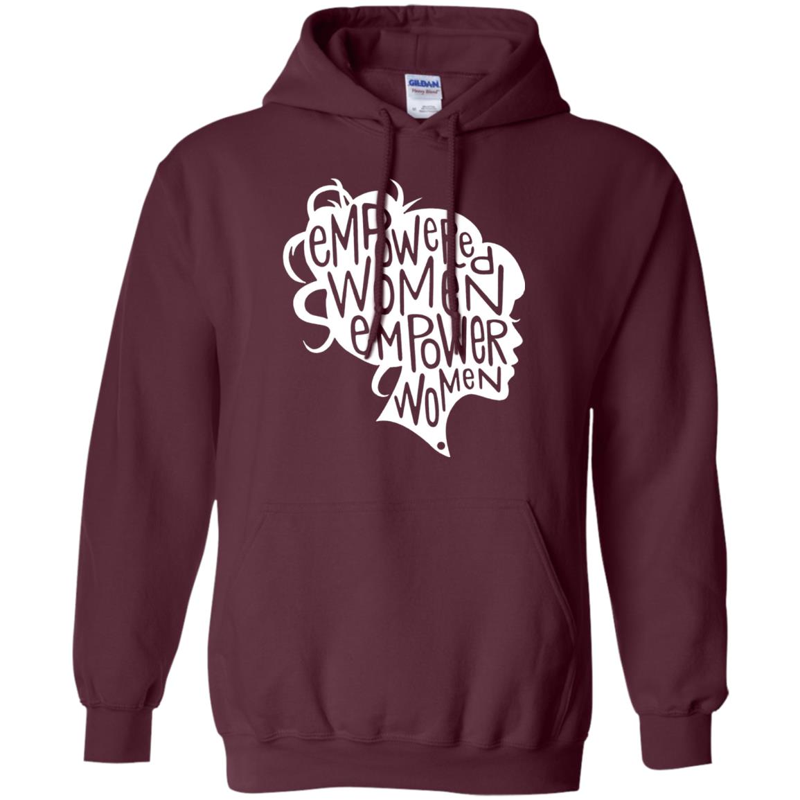 Women_s Right T-shirt Feminist Empowered Women March Hot 2017 Maroon