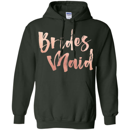 Bridal Shower Wedding Party Bridesmaid T-shirt Forest Green