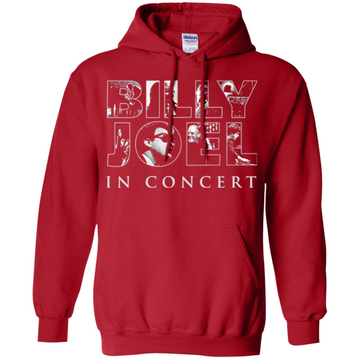 Artist T-shirt Billy Joel In Concert Red