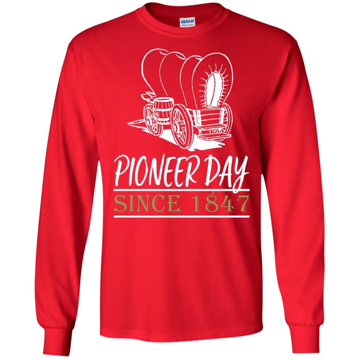 Pioneer Day Since 1847 Shirt Red