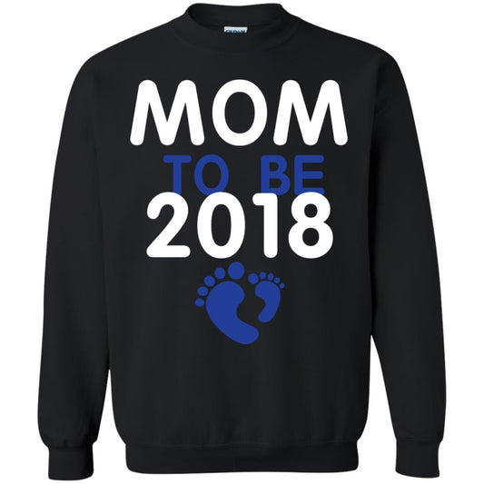 Pregnancy T-shirt Mom To Be 2018 Black