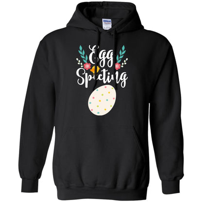 Egg Specting Announcement Pregnant Easter T-shirt Black