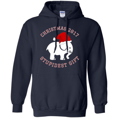 Elephant T-shirt Christmas 2017 T-shirt Navy