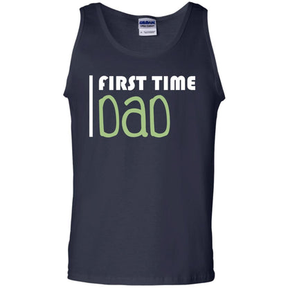First Time Dad New Dad Shirt Navy