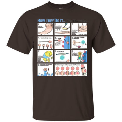 Film T-shirt How They Do Itthe Plumbus Dark Chocolate