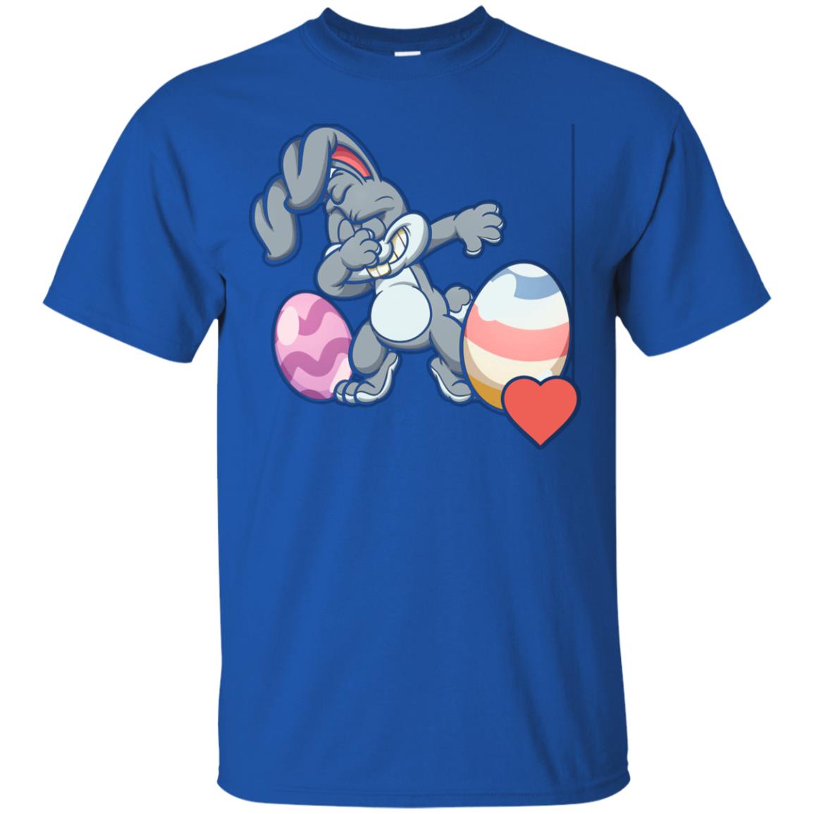 Easter Bunny Dabbing Gift Shirt Easter Holiday Royal