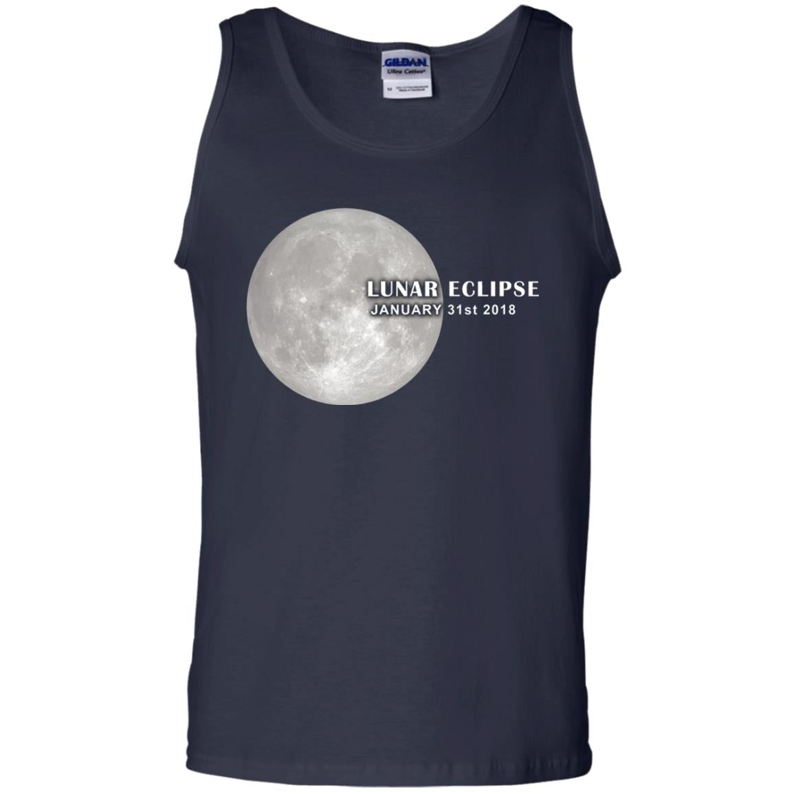 Eclipse January 31st 2018 Total Lunar Eclipse Shirts Navy